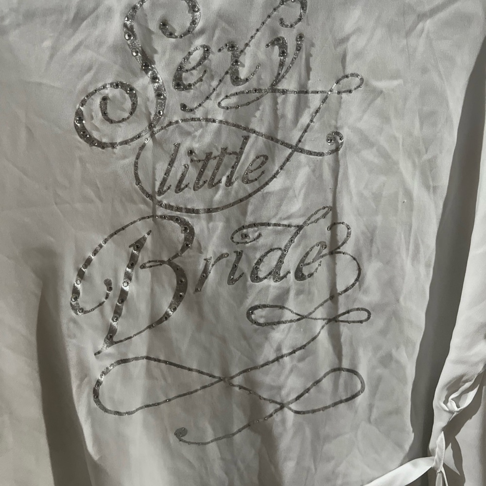 Victoria's Secret White Bridal Robe